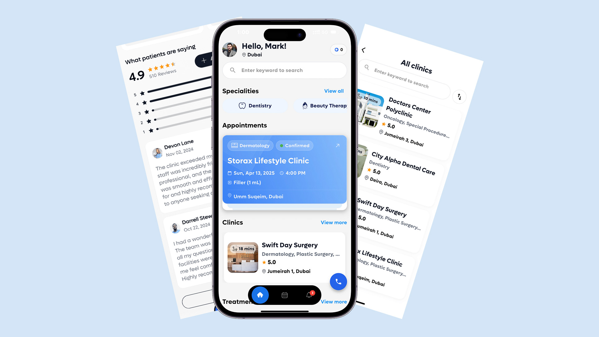 Clinic-saver Mobile App
